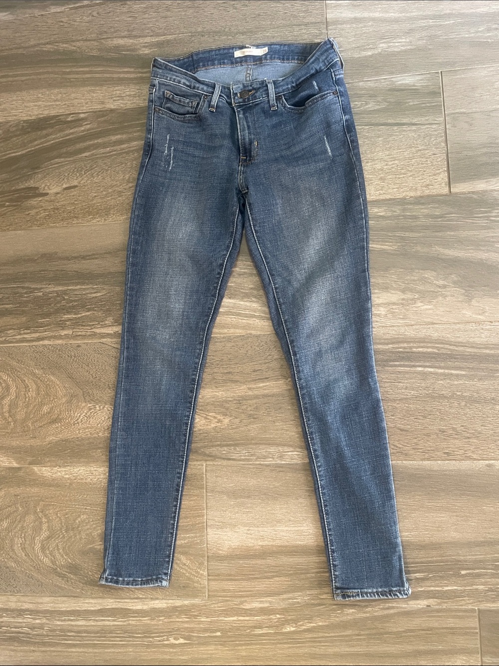 Levi's Women's Dark Blue Skinny Jeans